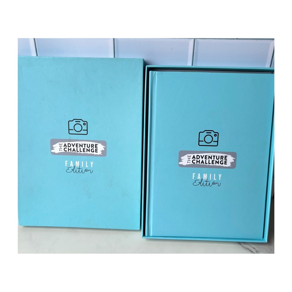 The Adventure Challenge Family Edition Scratch Off Activity Book with‎ Slipcase